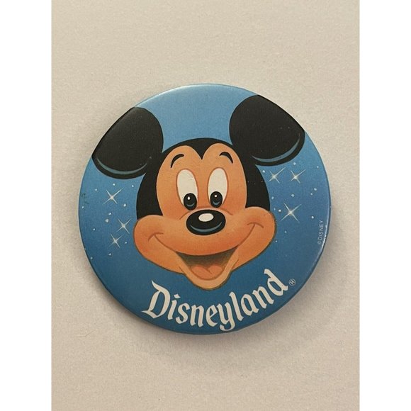 Disney Disneyland Mickey Mouse Stars Button Pin Pinback PB1 - Picture 1 of 3
